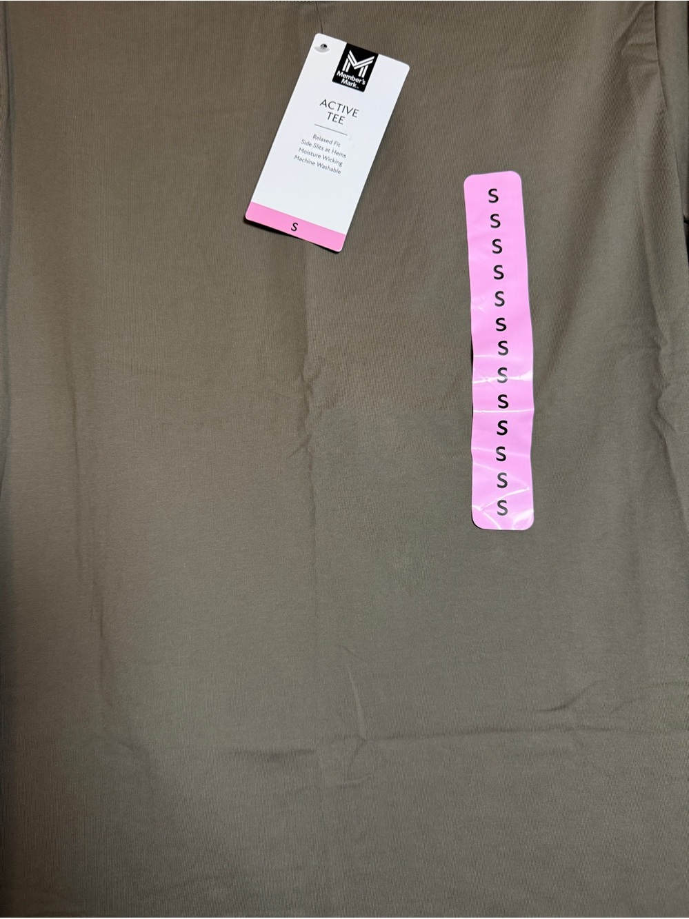 Member’s Mark Women’s Active T-shirt‎ Brown - Picture 9 of 9